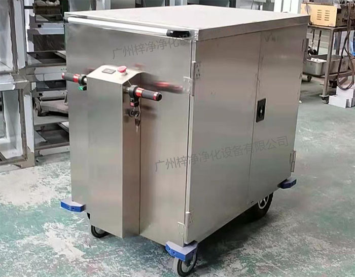 無菌物品電動運送車又稱為無菌物品運送車、無菌密封下送車、無菌物品回收車。
