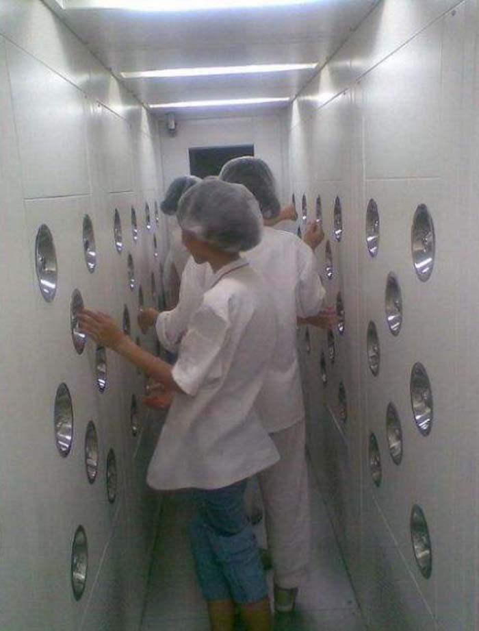 正確使用風淋室不僅能夠有效保證潔凈室內的環境潔凈度，還能延長設備的使用壽命。